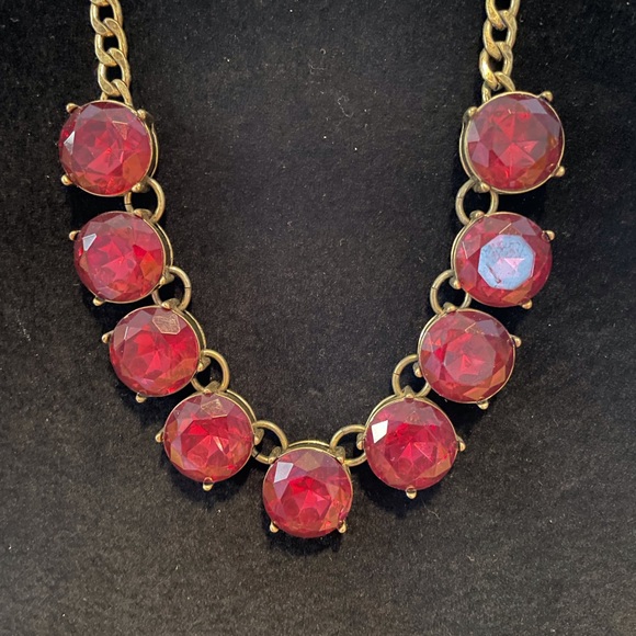 Chloe + Isabel faux garnet necklace - Picture 2 of 6